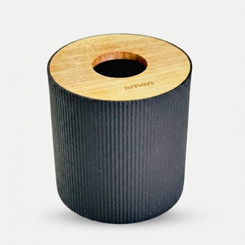 جعبه دستمال کاغذی لیمون مدل استوانه کد 2370